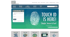 Desktop Screenshot of huntingtonstatebank.com